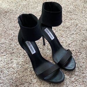 Steve Madden Marcey Stiletto Sandal Size 6, 4.5” Heel